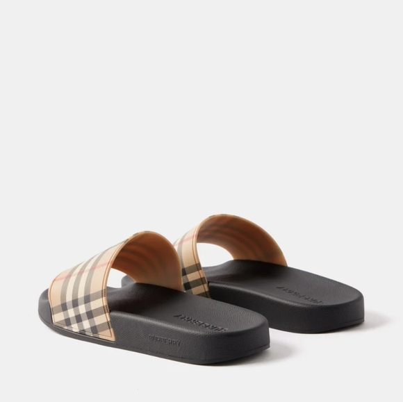 NEW AUTHENTIC MEN'S BURBERRY SANDALS SIZE 10 - Picture 3 of 16